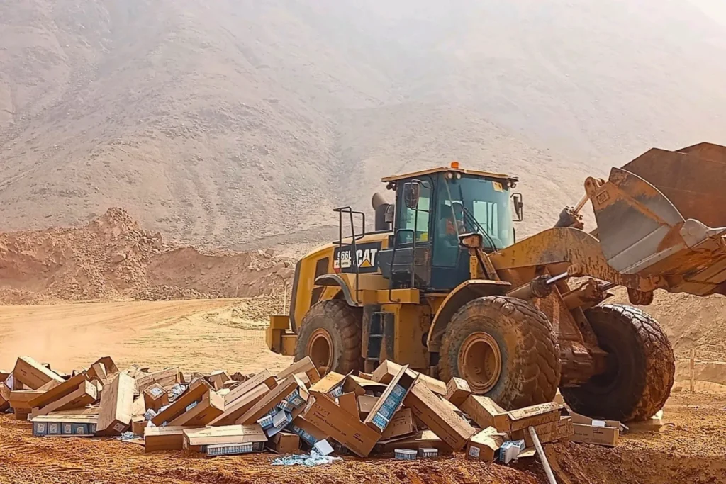 destruccion de mercaderia ante notario SUNAT